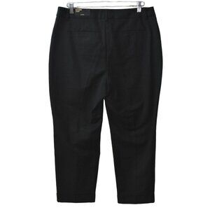 Chicos So Slimming Crop Pants Womens 12 Chicos 2 Serene Stretch Cuffed Black
